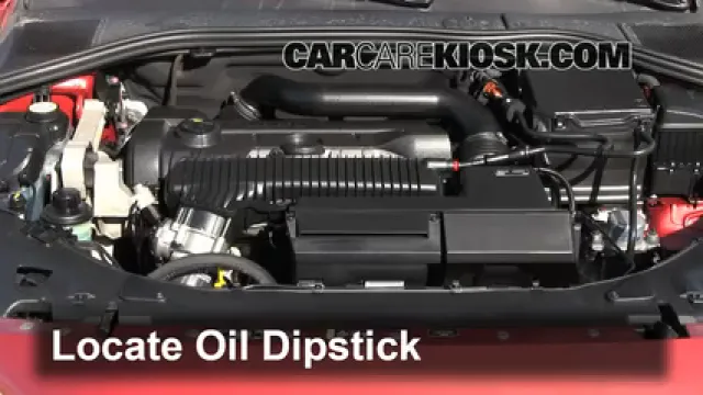 2012 Volvo S60 T5 2.5L 5 Cyl. Turbo Huile Vérifier le niveau de l'huile